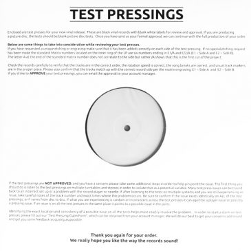 Dj Yata – Da Next Time Test Pressing